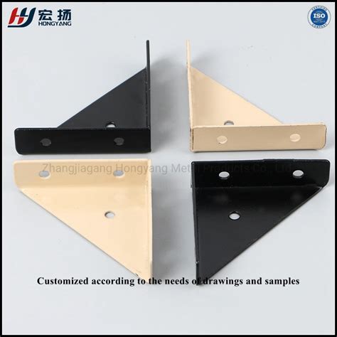 metal bed frame corner bracket|triangular corner brackets.